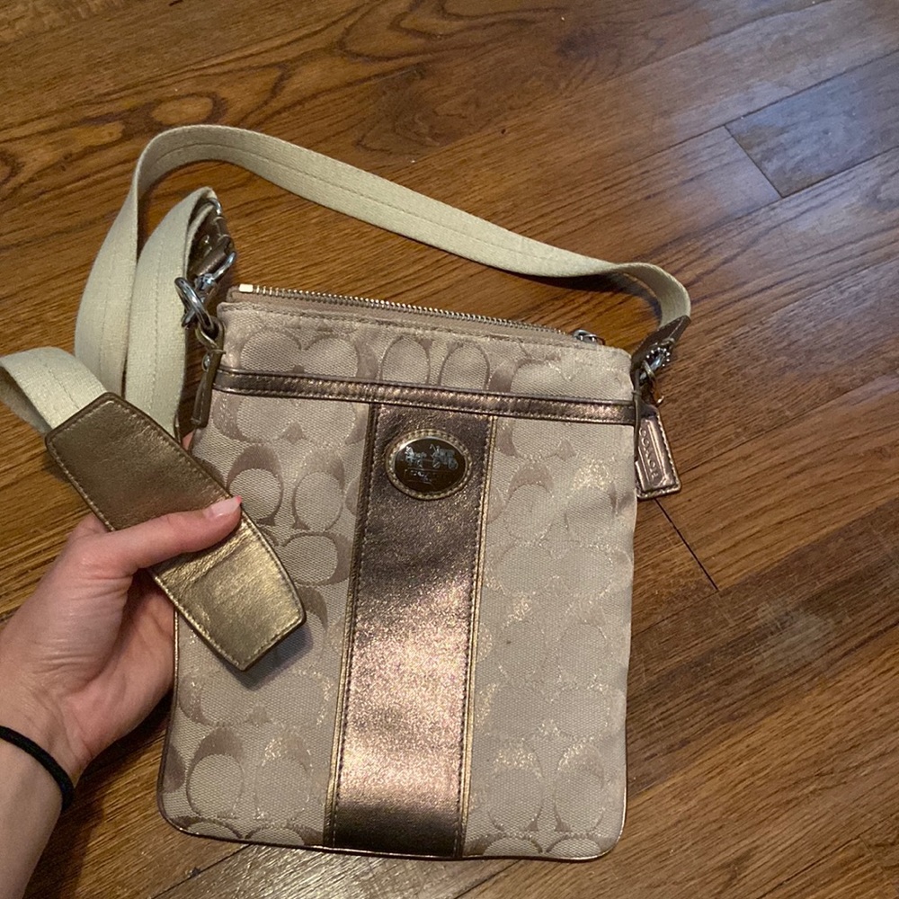 Coach cross body bag